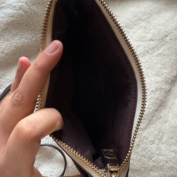 Coach Floral Crossbody Bag - Cream - Picture 5 of 8